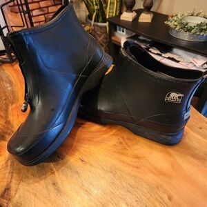 Sorel Black Ankle Boots